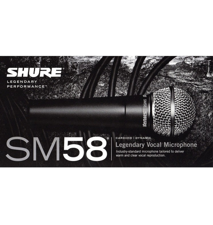 SHURE Dynamic Vocal Microphone - SM Series