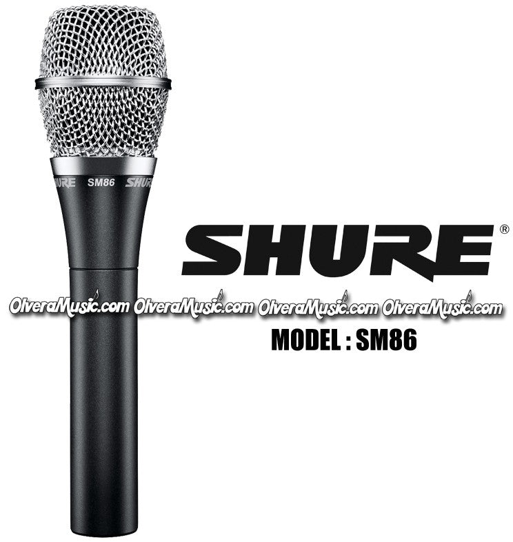 SHURE Condenser Vocal Microphone - SM Series