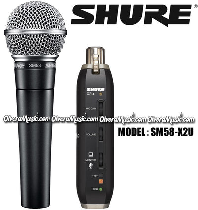 SHURE Dynamic Vocal Microphone - SM Series