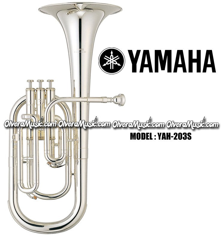 YAMAHA Eb Alto Horn - Silver Plate Finish