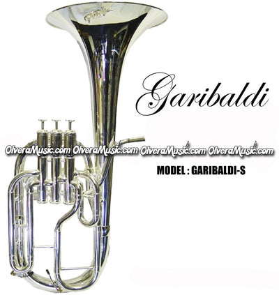 GARIBALDI Eb Alto Horn - Silver Plate Finish