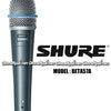 SHURE Dynamic Instrument Microphone