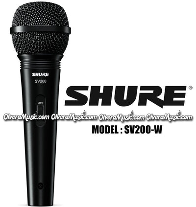 SHURE Dynamic Vocal Cardioid Microphone w/Cable