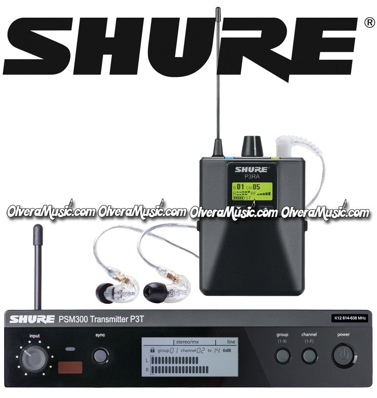 SHURE Stereo Wireless Personal Monitor System