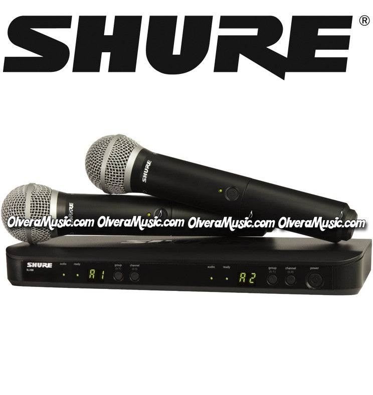 SHURE Dual Vocal Wireless System - Handheld