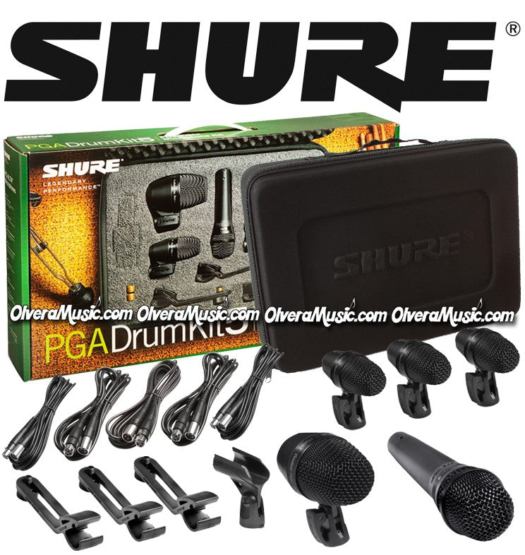 SHURE 5-PC Drum Microphone Kit