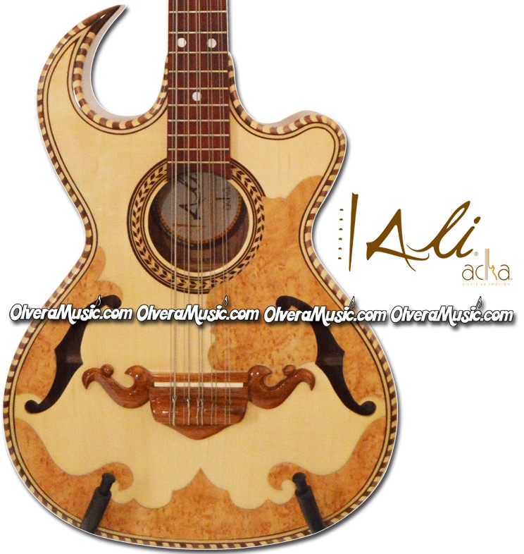 ALI ACHA  Bajo Quinto Tradicional (ABQDPPEMM1) Madera de Abeto Alemán - Disponible solo sobre pedido.