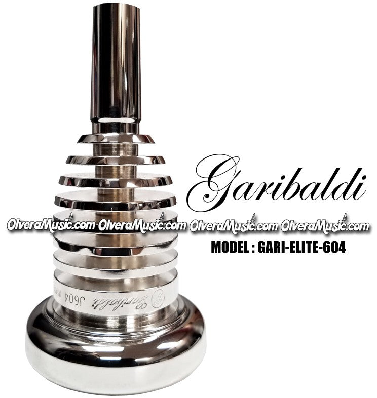 GARIBALDI Elite Jokoki Sousaphone/Tuba Mouthpiece Single-Cup - Silver Plate Finish