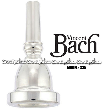 VINCENT BACH Standard Sousaphone/Tuba Mouthpiece Single Cup - Silver Plate Finish