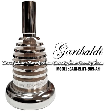 GARIBALDI Elite A. Herrejon Sousaphone/Tuba Mouthpiece Single-Cup - Silver Plate Finish