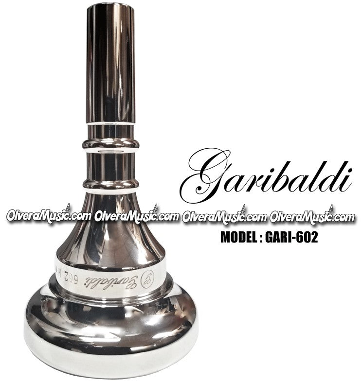 GARIBALDI Sousaphone/Tuba Mouthpiece Single-Cup - Silver Plate Finish