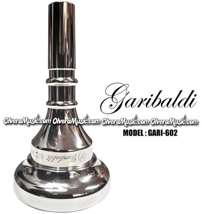 GARIBALDI Sousaphone/Tuba Mouthpiece Single-Cup - Silver Plate Finish