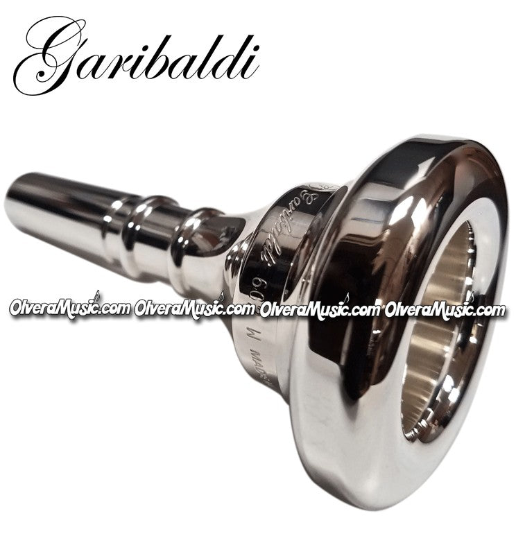 GARIBALDI Sousaphone/Tuba Mouthpiece Single-Cup - Silver Plate Finish