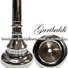 GARIBALDI Sousaphone/Tuba Single-Cup Mouthpiece - Silver Plate Finish