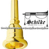 SCHILKE Standard Sousaphone/Tuba Mouthpiece - Gold Plated