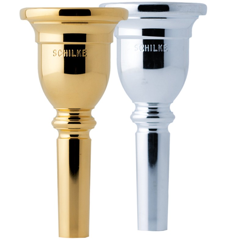 SCHILKE Standard Sousaphone/Tuba Mouthpiece - Gold Plated