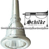 SCHILKE Standard Sousaphone/Tuba Mouthpiece - Silver Plated