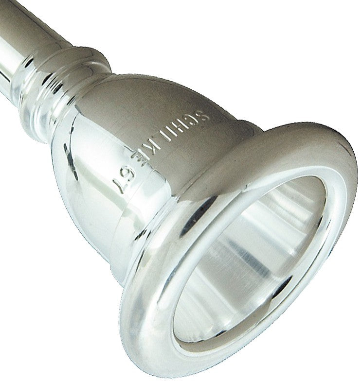 SCHILKE Standard Sousaphone/Tuba Mouthpiece - Silver Plated