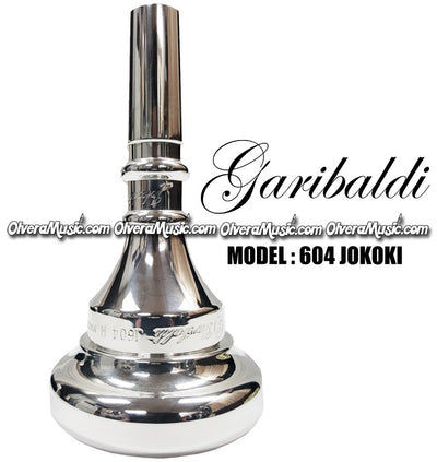 GARIBALDI "Jokoki" Sousaphone/Tuba Single-Cup Mouthpiece - Silver Plate Finish