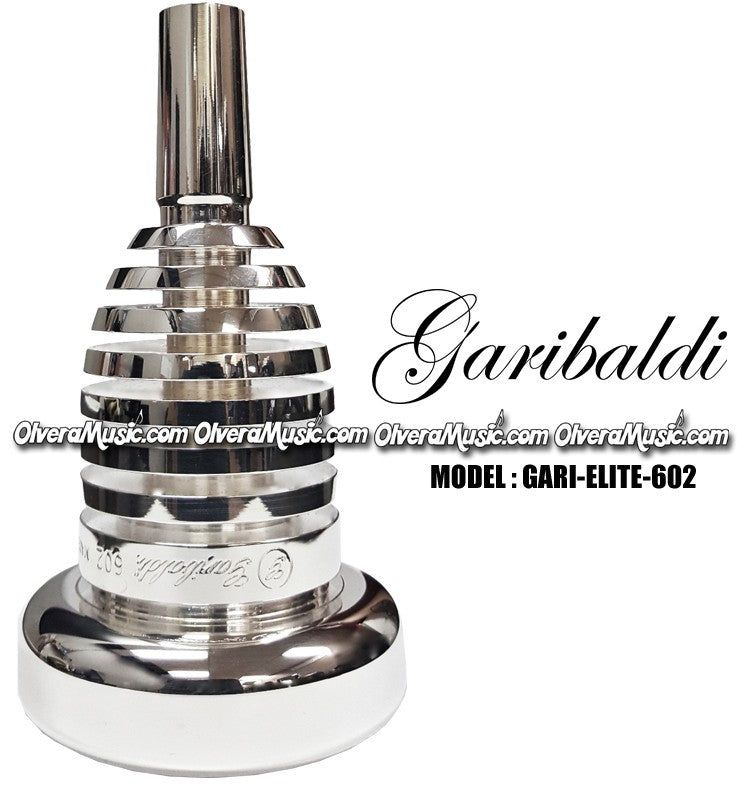 GARIBALDI Elite Sousaphone/Tuba Mouthpiece Single-Cup - Silver Plate Finish