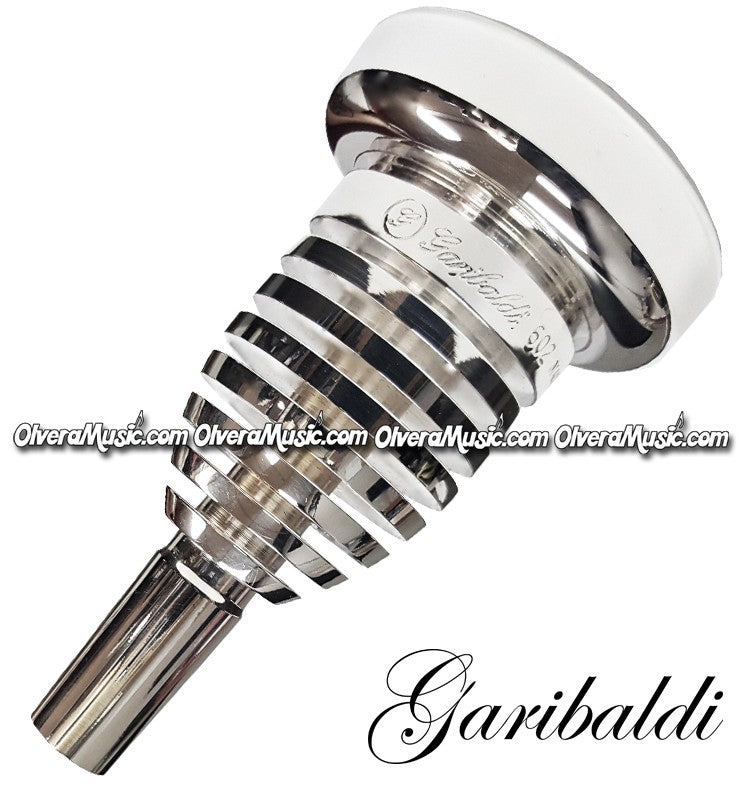 GARIBALDI Elite Sousaphone/Tuba Mouthpiece Single-Cup - Silver Plate Finish