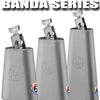 LP Banda Cowbell - 8" Brush Steel Finish