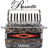 ROSSETTI Piano Accordion 12-Bass / 25-Key - Grey