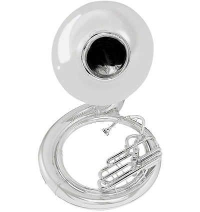 CONN Metal BBb Sousaphone - Silver Plate Finish