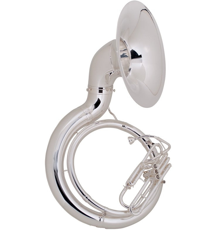 KING Metal BBb Sousaphone - Silver Plate Finish