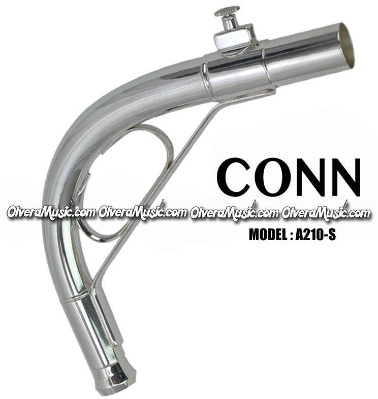 CONN Sousaphone/Tuba Neck - Silver Plate Finish