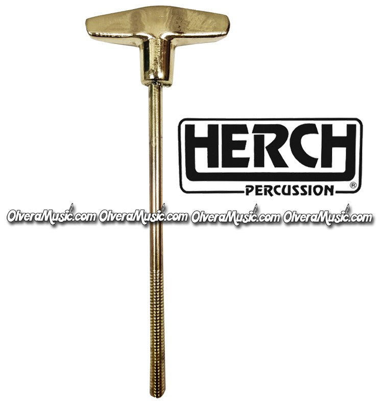 HERCH Llave/tornillo de afinación para Tambora Herch- Herch Tambora (Dorada)