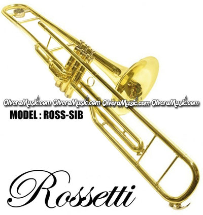 ROSSETTI Bb Valve Trombone - Lacquer Finish