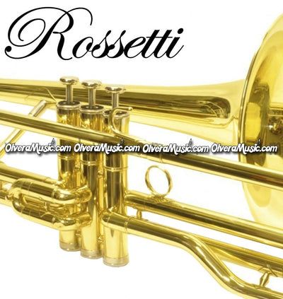 ROSSETTI Bb Valve Trombone - Lacquer Finish