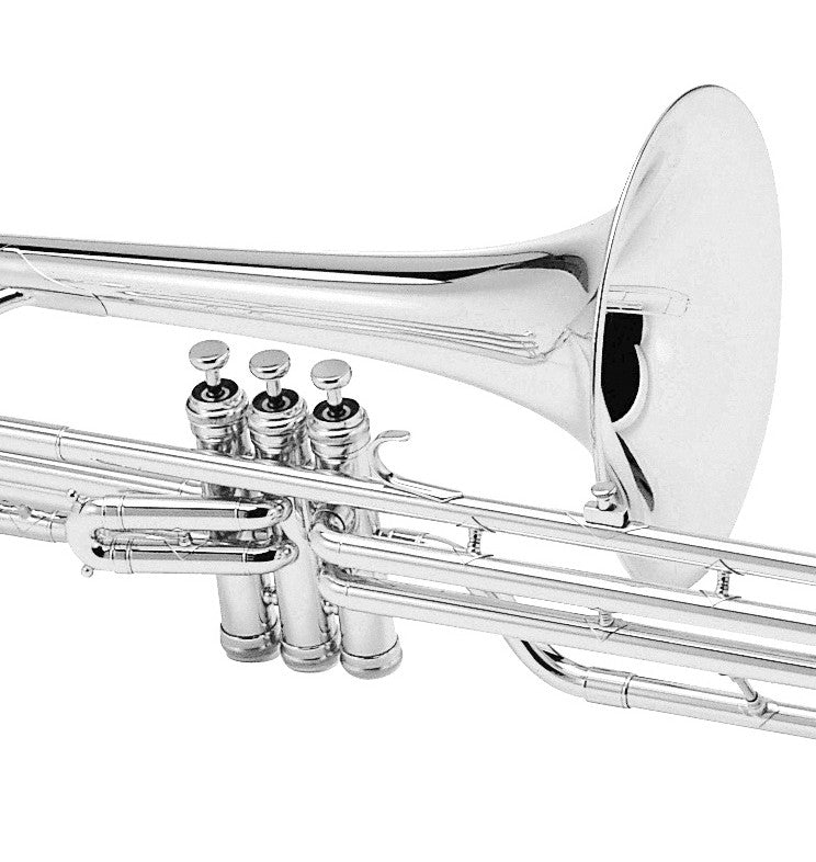 KING "3B" Professional Bb Valve Trombone - Silver Plate Finish