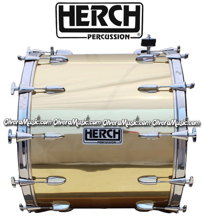 HERCH Tambora Custom (Dorado lisa) - Disponible solo sobre pedido.