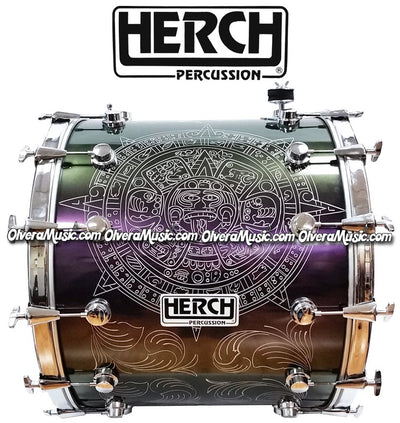 HERCH Tambora Custom (Calendario Purple Camaleón)