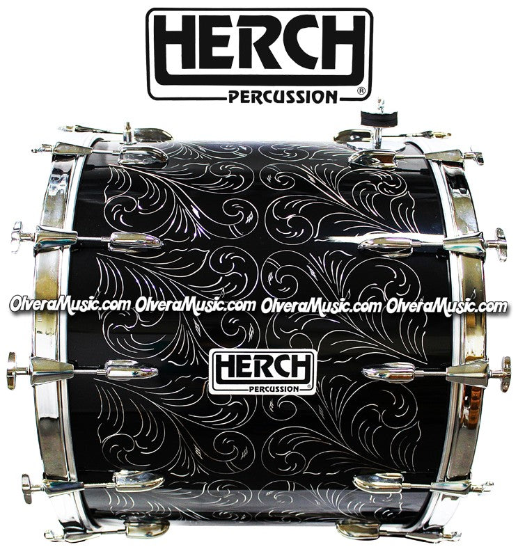 HERCH Tambora Custom Rameado BK Plata) - Disponible solo sobre pedido.