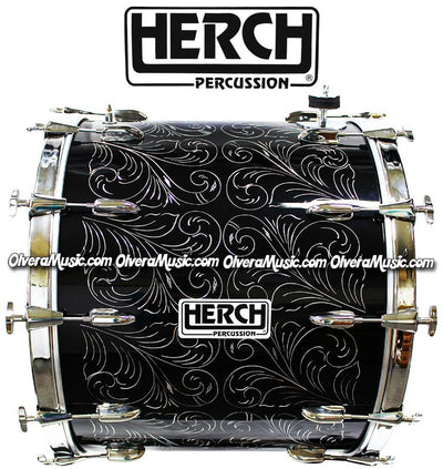 HERCH Tambora Custom Rameado BK Plata) - Disponible solo sobre pedido.