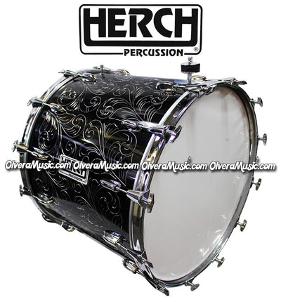 HERCH Tambora Custom Rameado BK Plata) - Disponible solo sobre pedido.