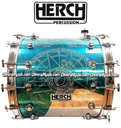 HERCH Tambora Custom (Brújula BL Spectra flame) - Disponible solo sobre pedido.