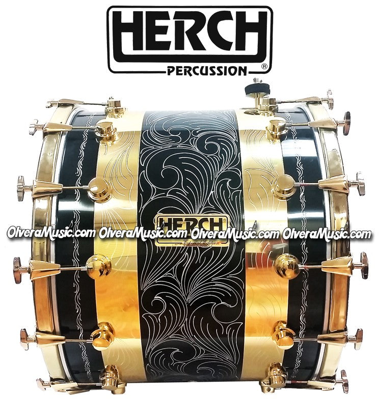 HERCH Tambora Custom (Rameado BK Combinado) - Disponible solo sobre pedido.