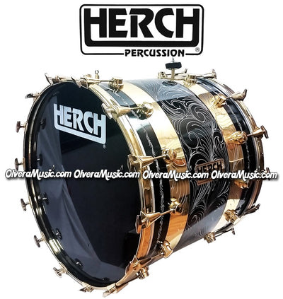 HERCH Tambora Custom (Rameado BK Combinado) - Disponible solo sobre pedido.