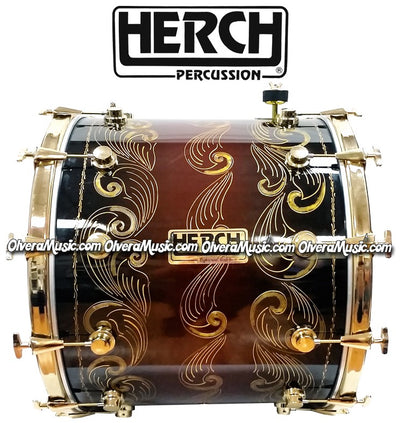 HERCH Tambora Custom (Guirnalda Marrón) - Disponible solo sobre pedido.