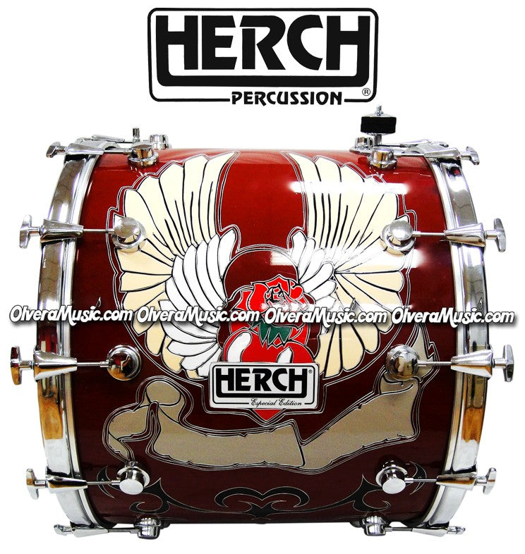 HERCH Tambora Custom (Guardia Rojo) - Disponible solo sobre pedido.