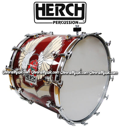 HERCH Tambora Custom (Guardia Rojo) - Disponible solo sobre pedido.