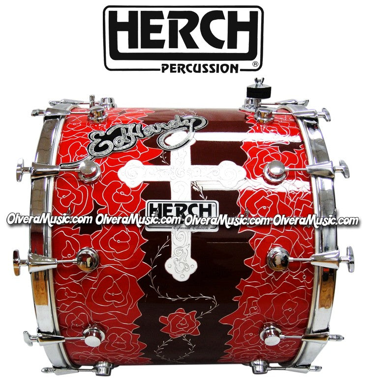 HERCH Tambora Custom (Edición especial Ed Hardy Red) - Disponible solo sobre pedido.