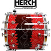 HERCH Tambora Custom (Edición especial Ed Hardy Red) - Disponible solo sobre pedido.