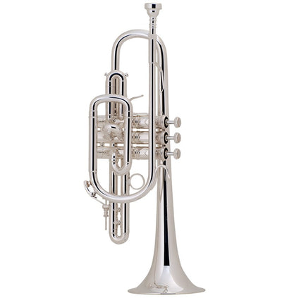 BACH "Stradivarius" Professional Cornet - Silver Plate Finish