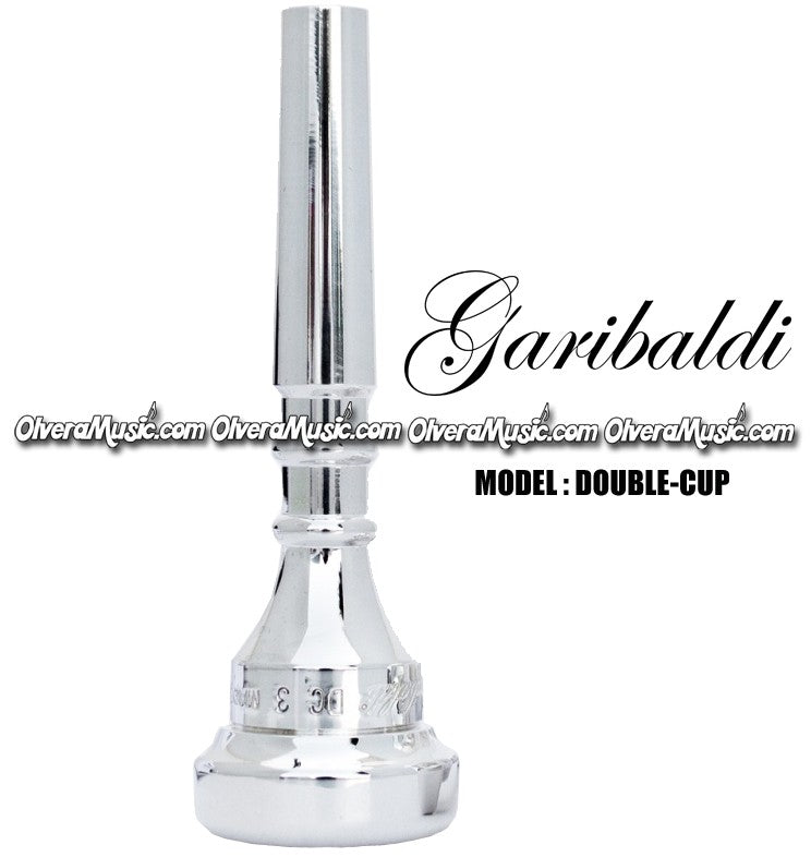 GARIBALDI Trumpet Mouthpiece - Double Cup