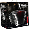 HOHNER MOD. Panther (3100) Acordeón de botones- Negro